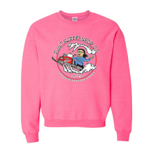 LARE DOG BURNOUT CREWNECK SWEATER