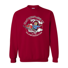 LARE DOG BURNOUT CREWNECK SWEATER