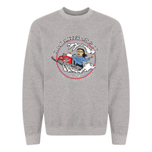 LARE DOG BURNOUT CREWNECK SWEATER