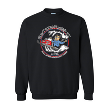 LARE DOG BURNOUT CREWNECK SWEATER